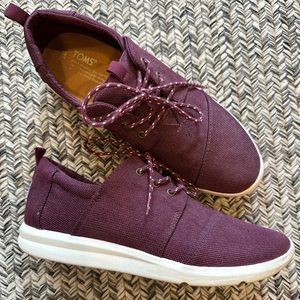 Toms Women’s Sneakers - Merlot Size 9
